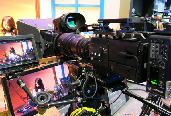 Interbee14 パナソニックは2 3インチの4kカメラヘッドを参考出品 Video Salon