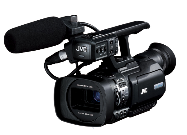 ダブルスロットで2枚同時記録可能なhdカメラjvc Gy Hm150 Video Salon
