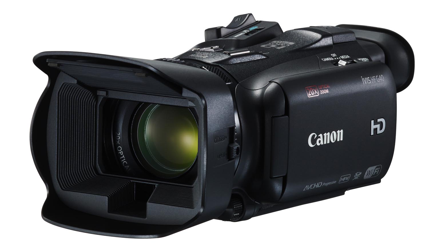 キヤノンからivis 家庭用ビデオカメラ の最新機 Hf G40が登場 Video Salon