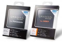 銀一、液晶保護ガラス GRAMAS の Panasonic LUMIX GH5用とSONY α9用を発売