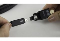 JUNS、コネクタ着脱式で施工に最適な光 HDMI ケーブル「OPTIMAN 4K HDMI2.0a 着脱モデル」を発売