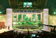 巨大なLEDスクリーンで多彩なシーンを作り出した「第68回NHK紅白歌合戦」の舞台裏
