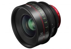 キヤノン、EFシネマレンズに20mm単焦点　CN-E20mm T1.5 L F を追加