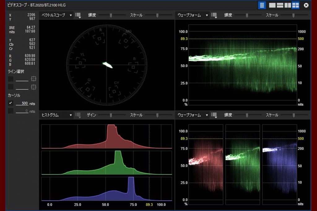 Edius Pro 9 Ver 9 2にアップデート 待望のhdr対応ビデオスコープ搭載 Video Salon