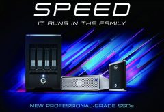 ウエスタンデジタル、Thunderbolt 3のパワーと最大2800MB/秒の転送速度を備えた新しいG-Technology Pro SSDを発表　膨大な4K/8K RAWビデオへのアクセス、編集、共有を実現