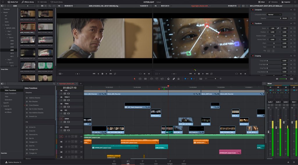 ブラックマジックデザイン アップデートによりfusionを搭載した Davinci Resolve 15 の出荷を開始 Video Salon