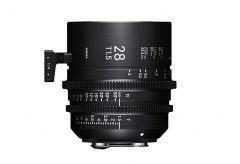 シグマ、映像制作用交換レンズSIGMA CINE LENSの「FF High Speed Prime Line」に3本の新製品を発表