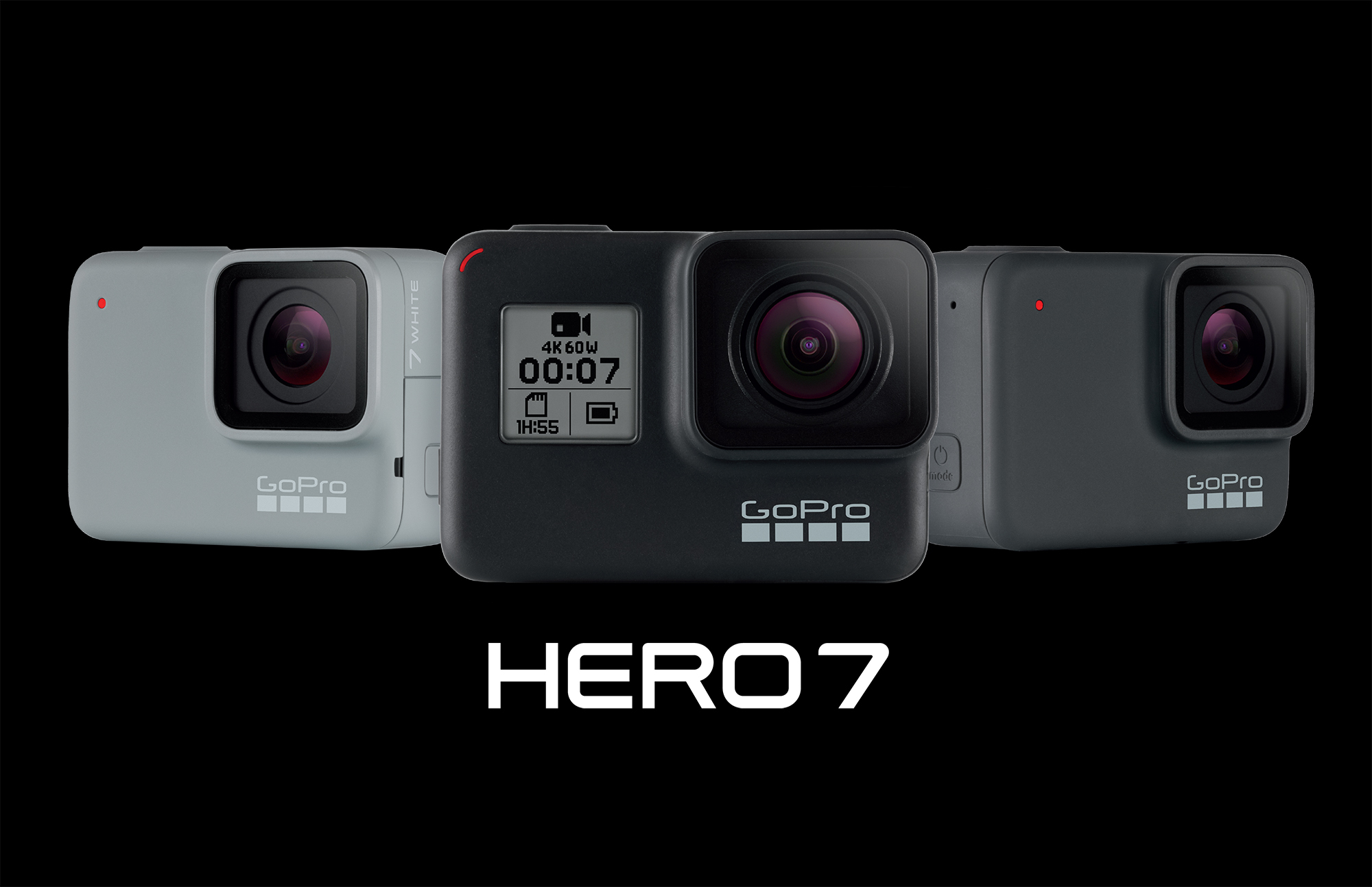 GoPro、4K/60p・1080/240p撮影対応の「HERO7 Black 」を発表。手ブレ 