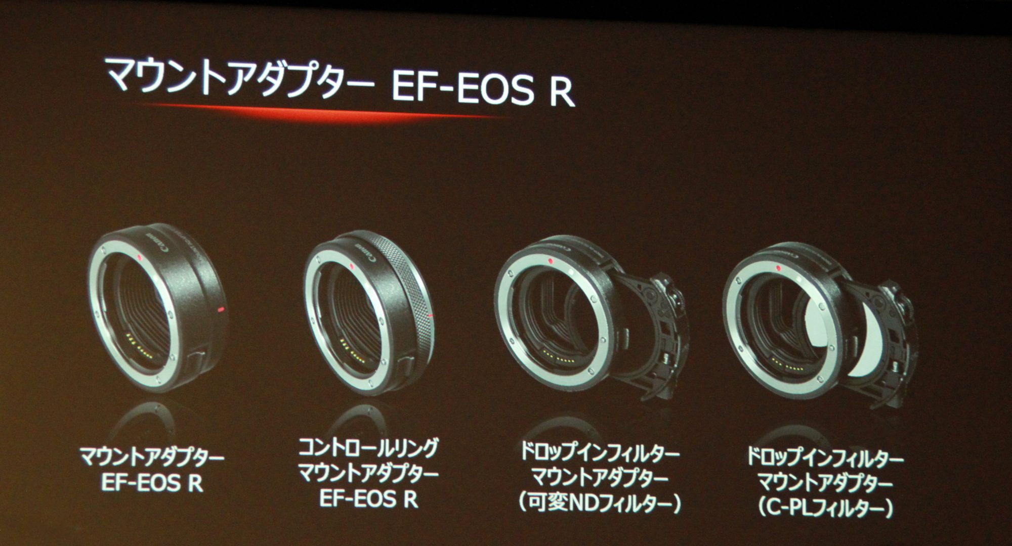 キヤノン、新型マウント「RFマウント」を採用するフルサイズミラーレス一眼「EOS R」誕生。RFレンズ4本と、EFレンズを活用できるマウント