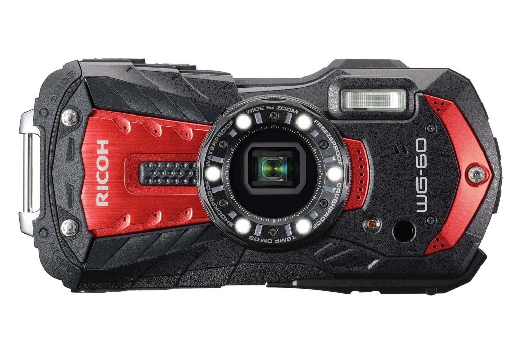 RICOH 防水デジタルカメラ RICOH WG-30 バーミリオンレッド 防水12m耐ショック1.5m耐寒-10度 RICOH WG-30 RD  04606：オマツリライフ別館 - TV・オーディオ・カメラ