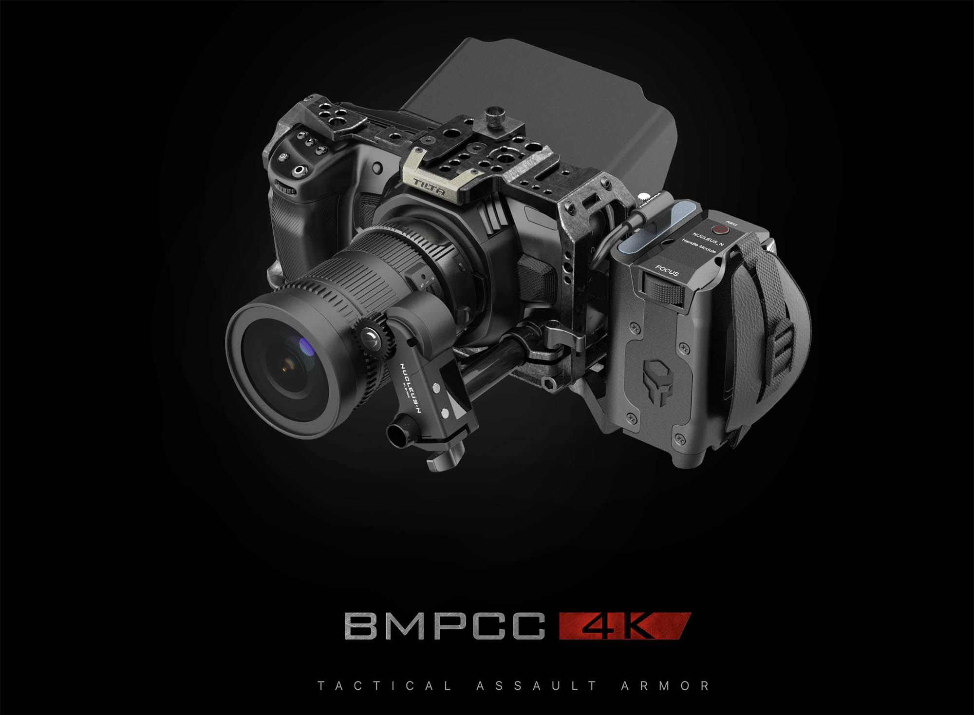 BMPCC4K TILTA 半ケージとフォーカスセット