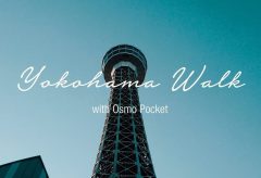 【Views】『Yokohama Walk with Osmo Pocket』1分7秒～ポケットサイズの新型カメラを携えてヨコハマ散歩。 定番のスポットが作者のセンスで切り取られていく