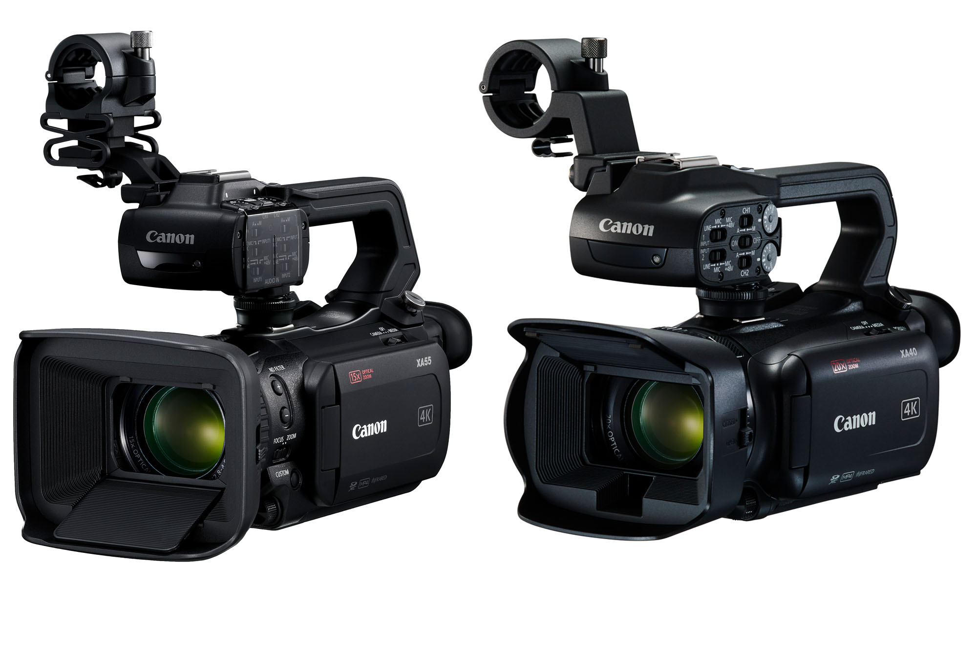キヤノン、業務用ビデオカメラ「XA」シリーズ初の4K対応『XA55』『XA40 ...