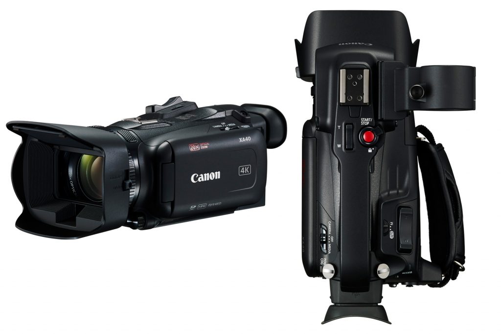 キヤノン、業務用ビデオカメラ「XA」シリーズ初の4K対応『XA55』『XA40 