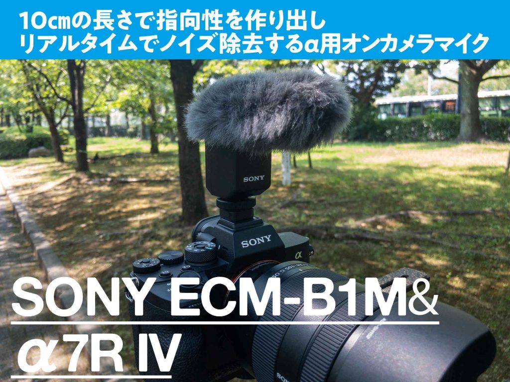 SONY ショットガンマイクロホン ECM-B1M　マイク