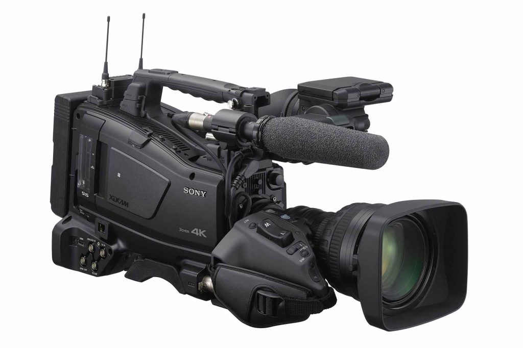 ソニー、4K 2/3型イメージセンサー搭載のXDCAMショルダー 