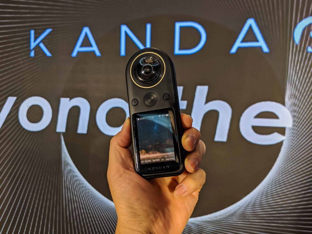 ポケットに入る8KVRカメラ～KANDAO QooCam 8Kが登場！ 中国・北京での