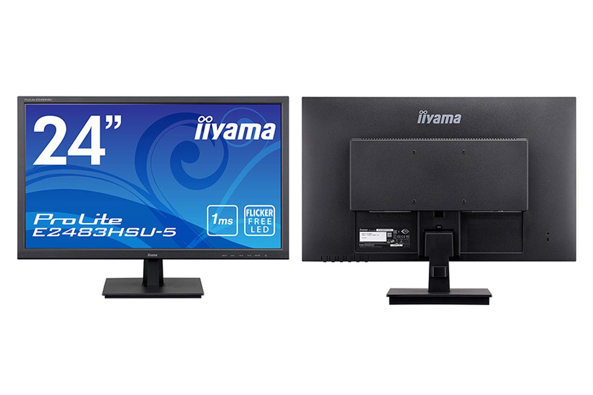 マウスコンピューター、“iiyama”ブランドの24型ワイド液晶ディスプレイ 