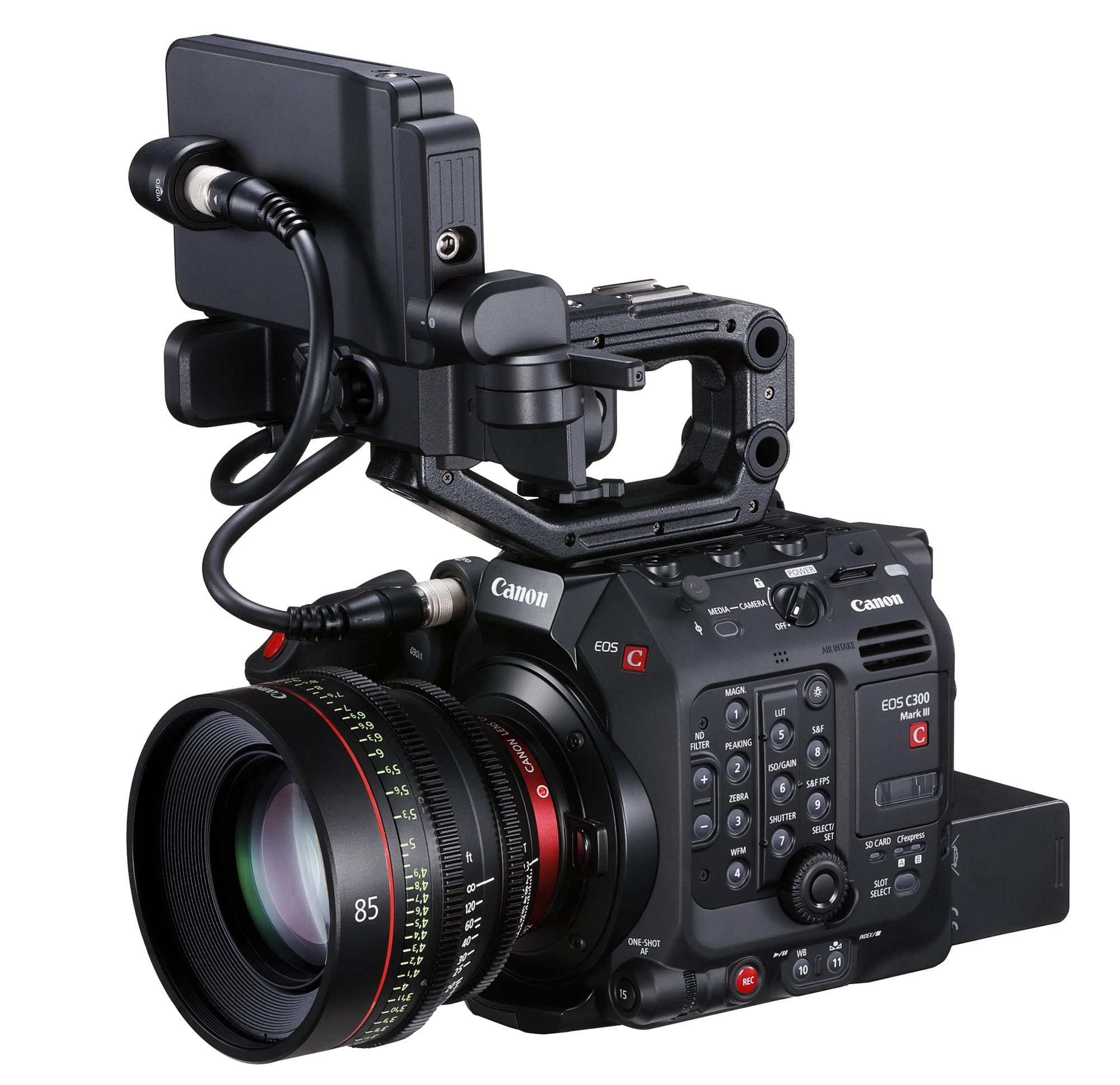 EOS C300 Mark III は4K/120p対応！ 新開発DGOセンサーで驚異的なハイ