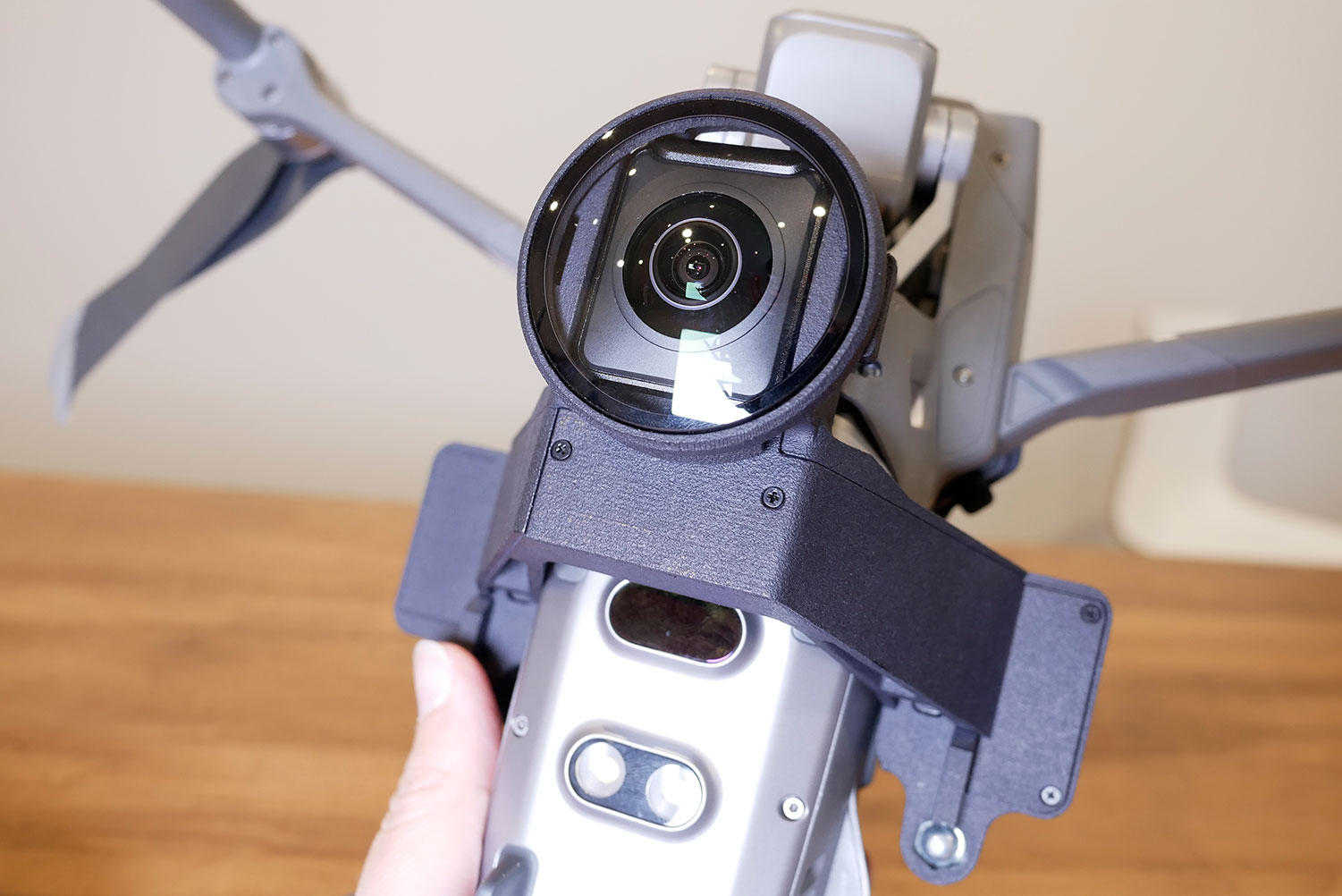 ドローンが空飛ぶ360度カメラに！insta360 ONE Rドローン版をMavic 2 