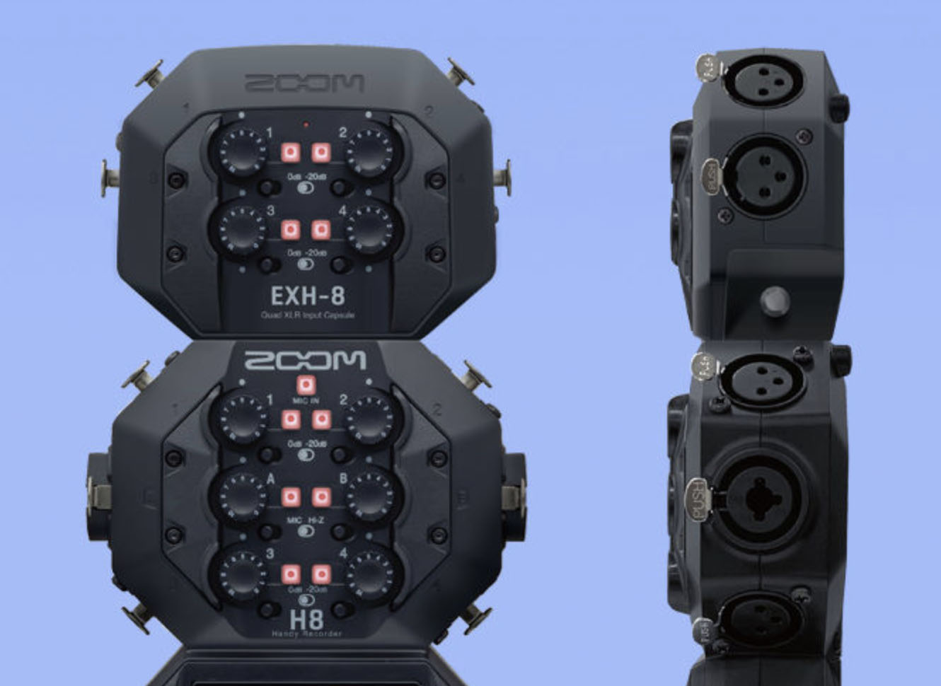 Zoom H8 Review サイズ 価格 性能の バランスがとれた 最大10ch入力のフィールドレコーダー ビデオsalon