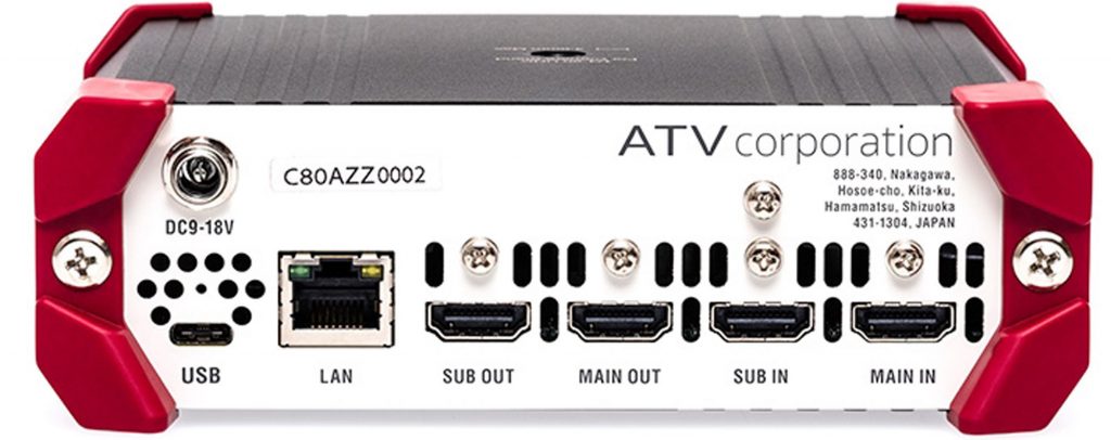 ATV、ch 4K 1M/E AVミキサー A-PRO-1を大幅バージョンアップした