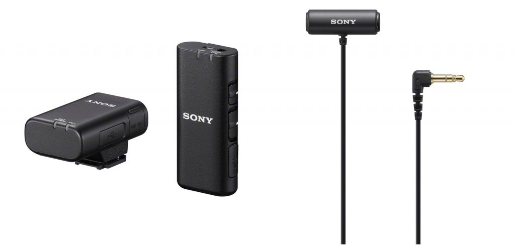 SONY ECM-W2BT + ECM-LV1 ワイヤレスマイク、ラベリアマイクその他