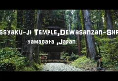 【Views】1912『Japan 4K Gimbal Video | Rissakku-ji Temple,Dewasanzan-Shrine|Moza aircross2』1分19秒