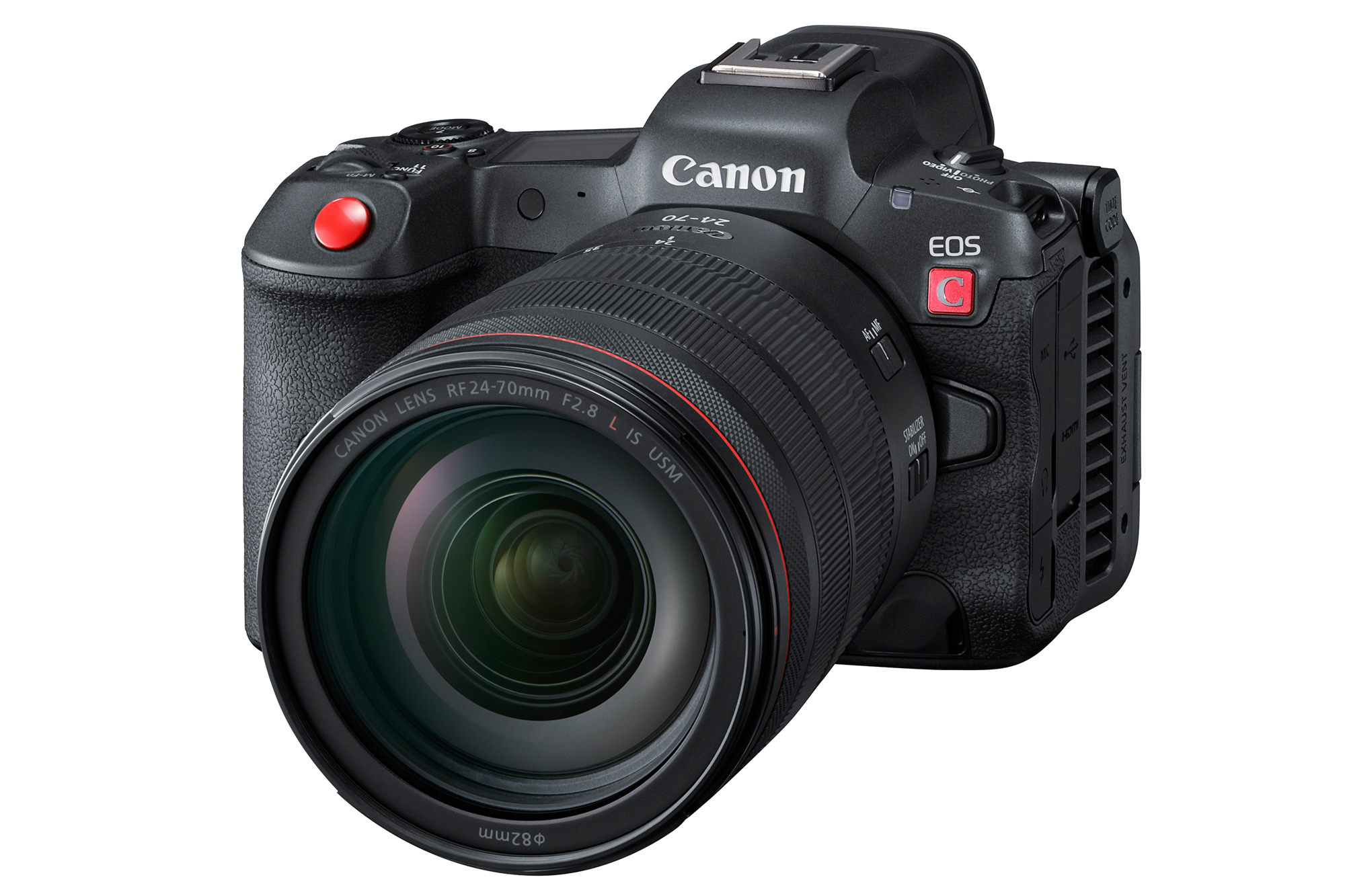 キヤノン 8k Raw撮影対応のデジタルシネマカメラ Eos R5 C を発表 8k 60p内蔵メディア記録を実現 Video Salon