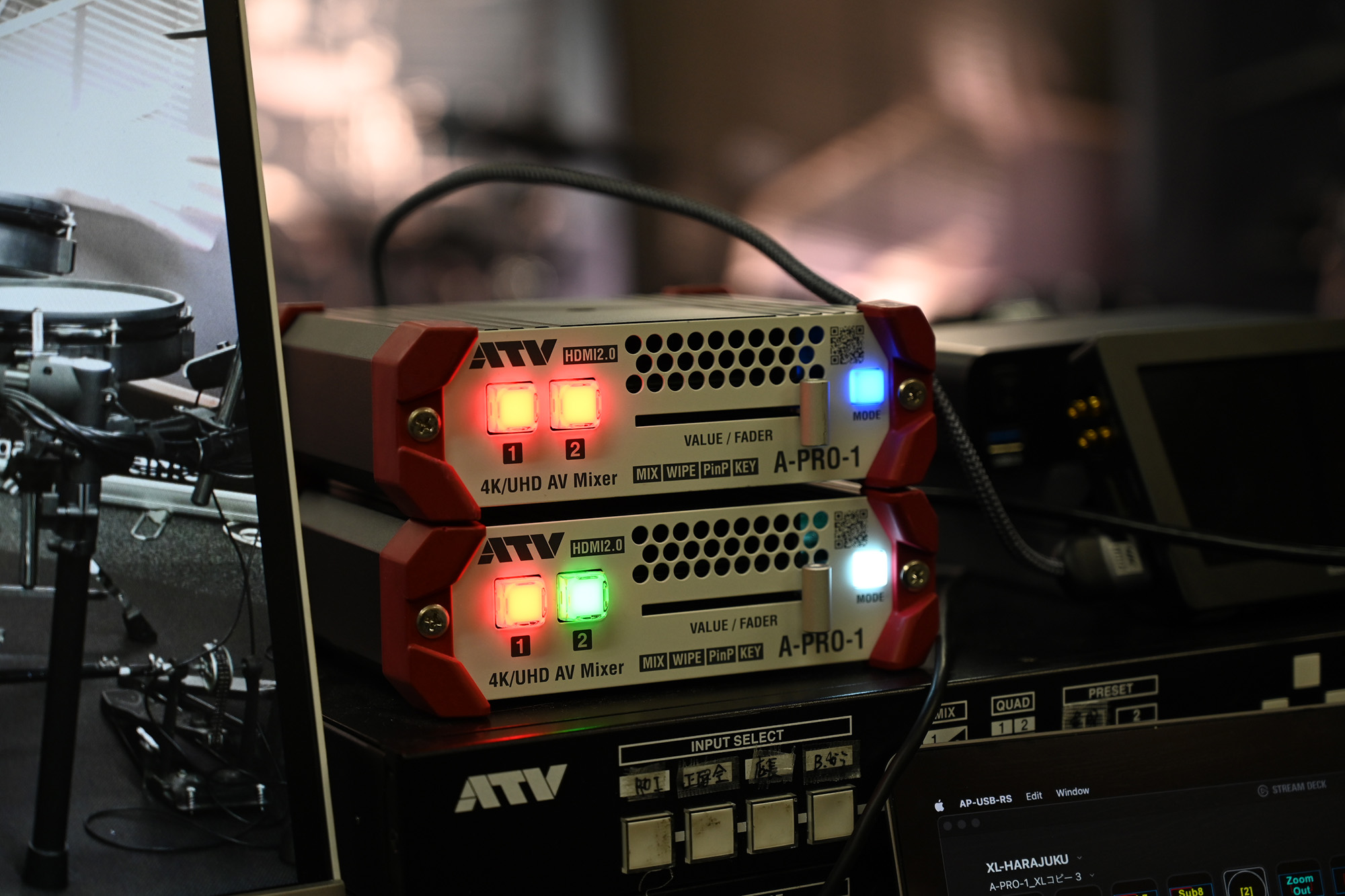 ATV A-PRO-1 Ver.2 HDMI2.0 2ch 4K 1M E AV Mixer コンパクトAV