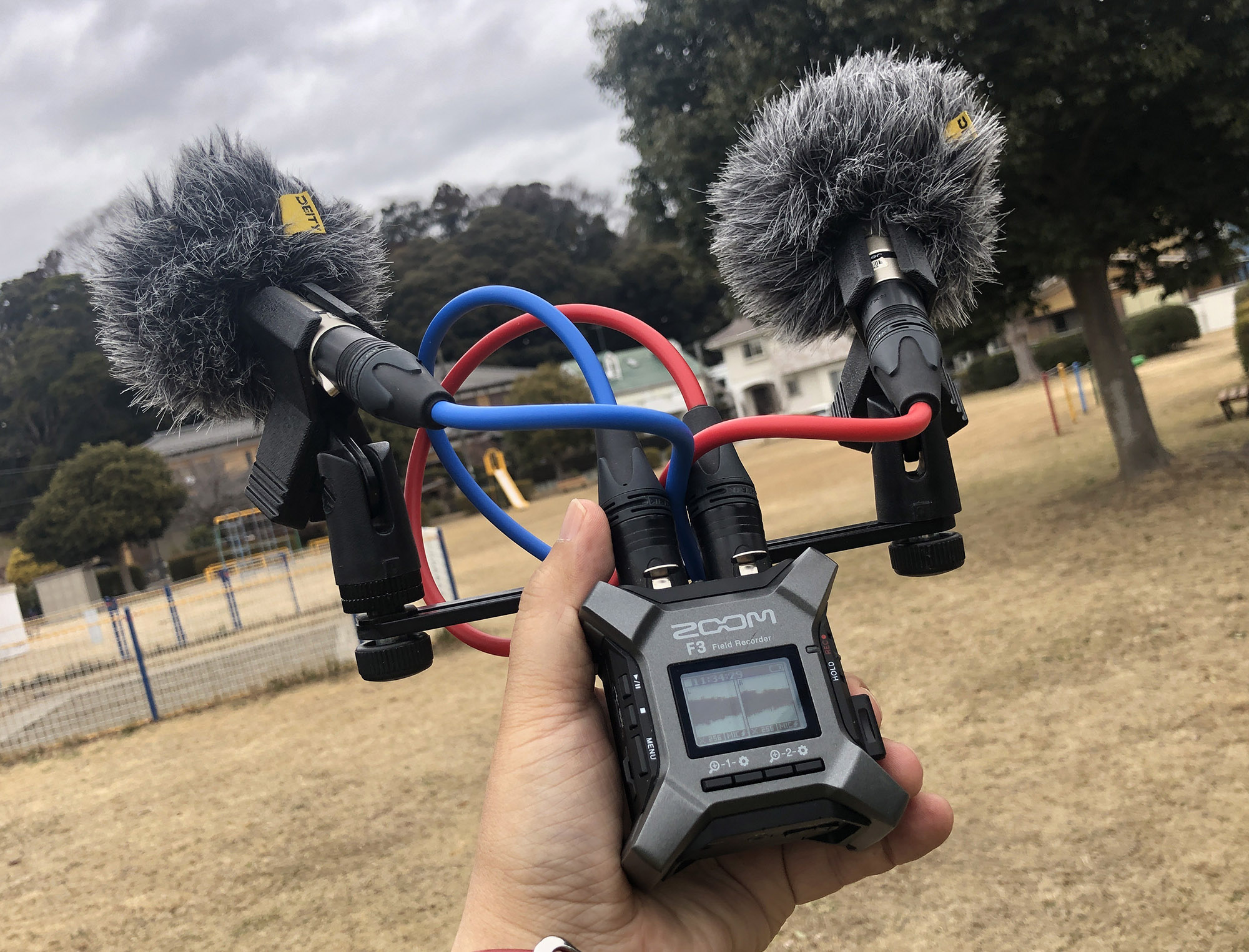 Mics to turn Zoom F3 into portable field recorder - Gearspace