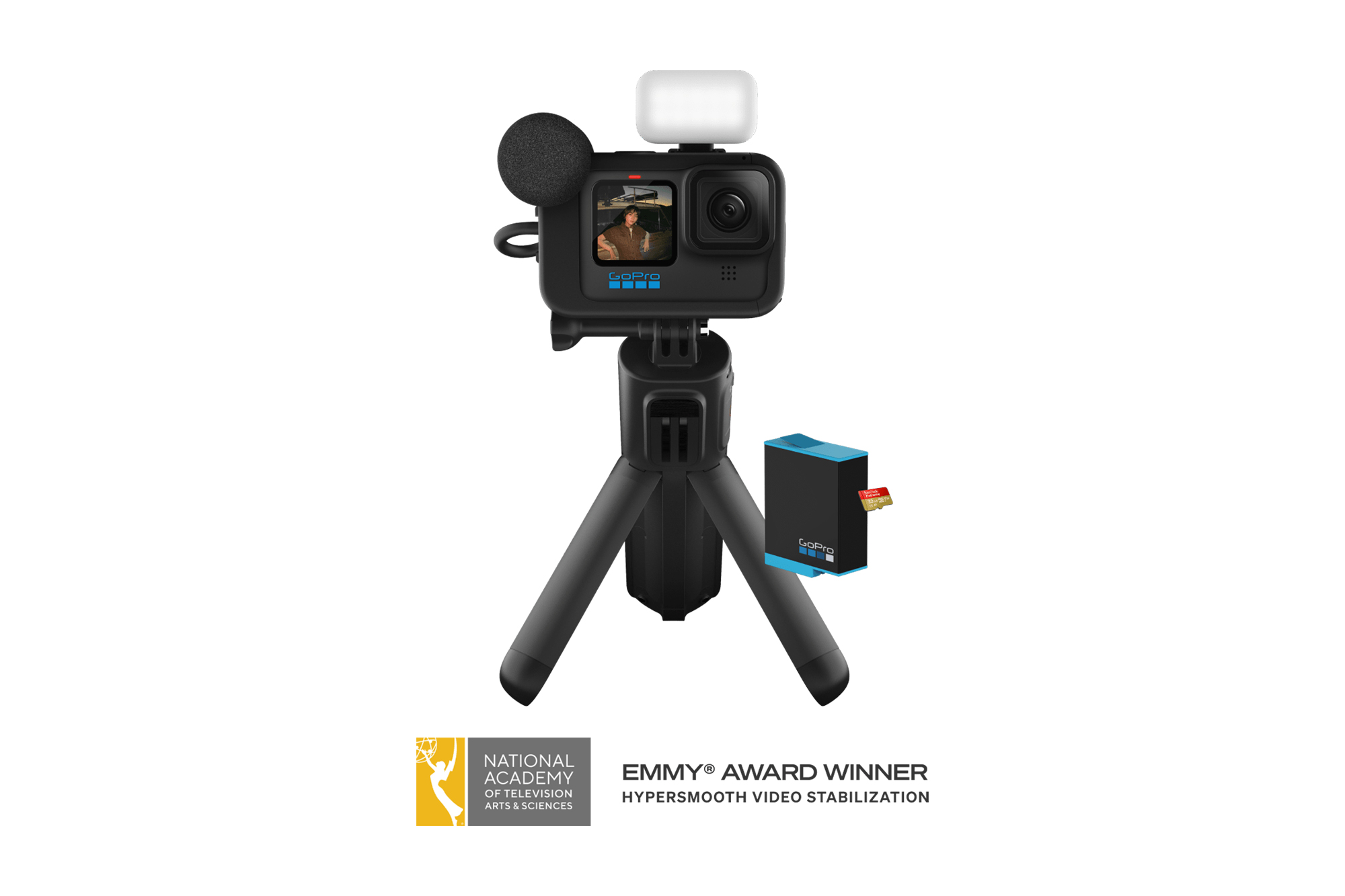 GoPro HERO6 BLACK バッテリー マイク マウントセット - ビデオカメラ