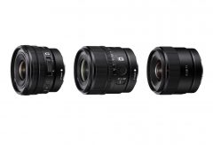 ソニー、APS-C対応の広角レンズ『E PZ 10-20mm F4 G』『E 15mm F1.4 G』『E 11mm F1.8』 3本を発表