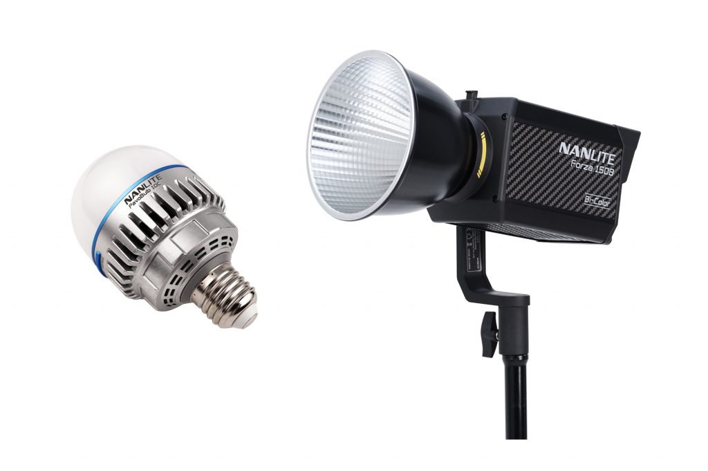 在庫処分 国内正規品NANLITE FS-150B 撮影用ライト スタジオライト 175W バイカラー 2700-6500K 動画撮影 ライブ配信 C 