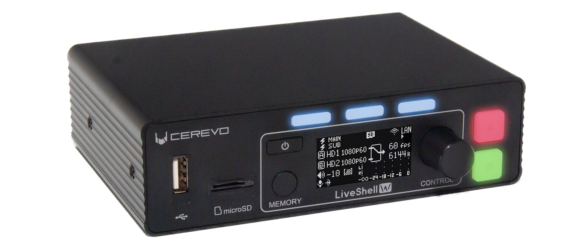 Cerevo、2入力ビデオスイッチング・映像エフェクト機能搭載のライブ