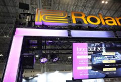 【Inter BEE 2022】ローランド、映像に合わせて照明が変化するVC-1-DMXでブース演出