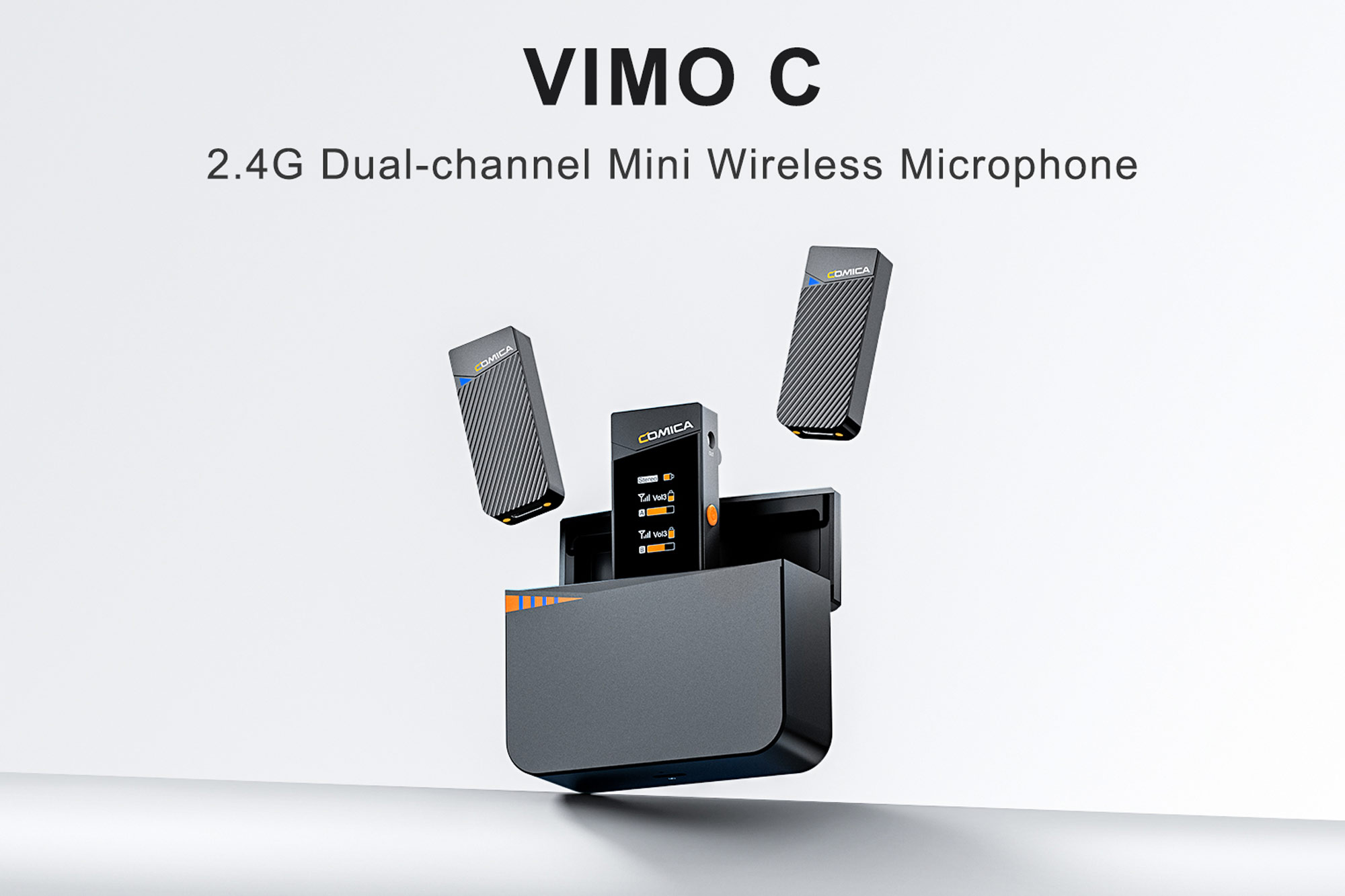 VANLINKS、COMICAのコンパクトなワイヤレスマイクCOMICA Vimo C/ Vimo