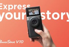 キヤノン、縦型デザインの Vlog カメラPowerShot V10を発表