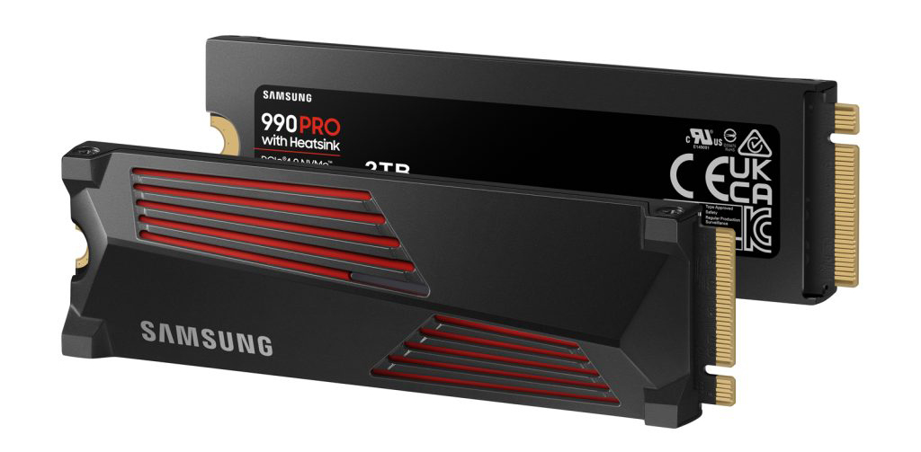 M.2 SSD 990 PRO 2TB ヒートシンクモデル - PCパーツ