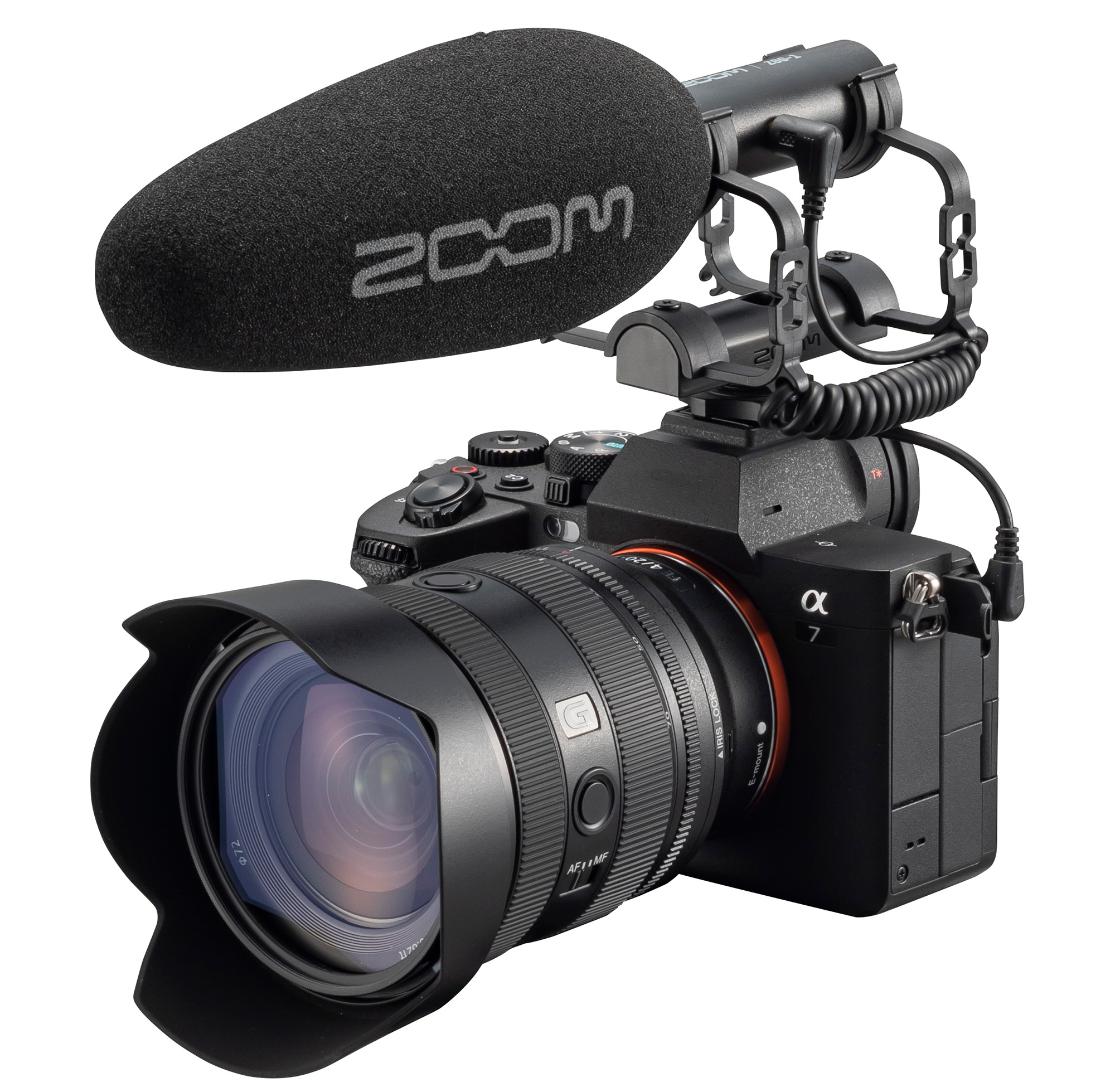 ZOOM、ビデオグラファー向けのオンカメラ・ショットガンマイク「ZSG-1