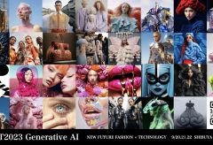 「NFFT2023 Generative AI x Fashion展」が9月22日まで渋谷パルコにて開催中
