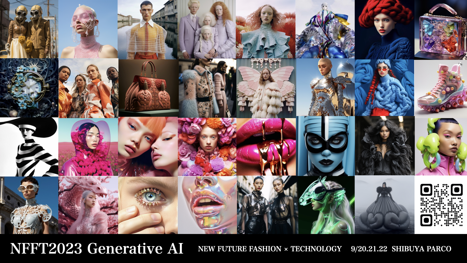 NFFT2023 Generative AI x Fashion展」が9月22日まで渋谷パルコにて ...