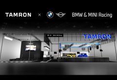 【CP+2024】タムロン、BMW Group Japan オフィシャル・レース 「BMW & MINI Racing」とのコラボレーションブースを展開