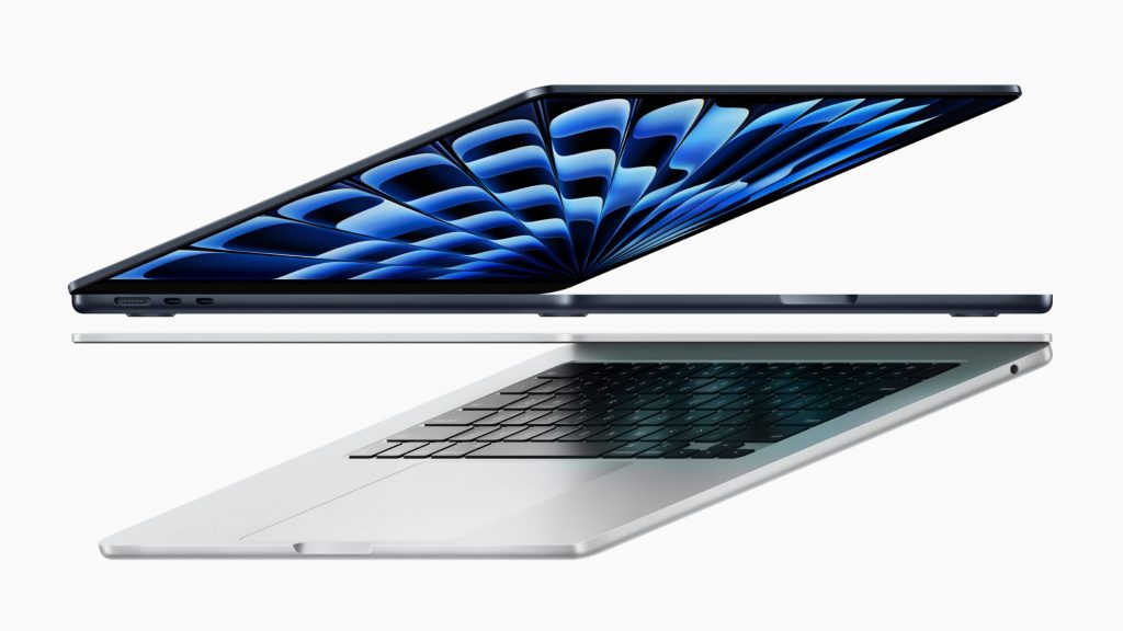 アップル、M3チップを搭載した13インチと15インチMacBook Airを