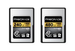 プログレードデジタル、CFexpress 2.0 Type AカードのGOLDシリーズ 240GB/480GBを発売