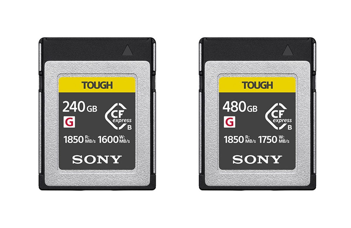 ソニー、CFexpress Type Bカード「CEB-Gシリーズ」に480GB/240GBが追加 ...
