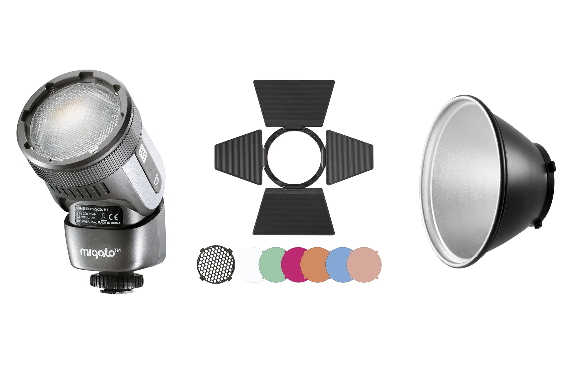 サンテック、フラッシュと定常光を1台で兼ね備えた「LEDスピードライト